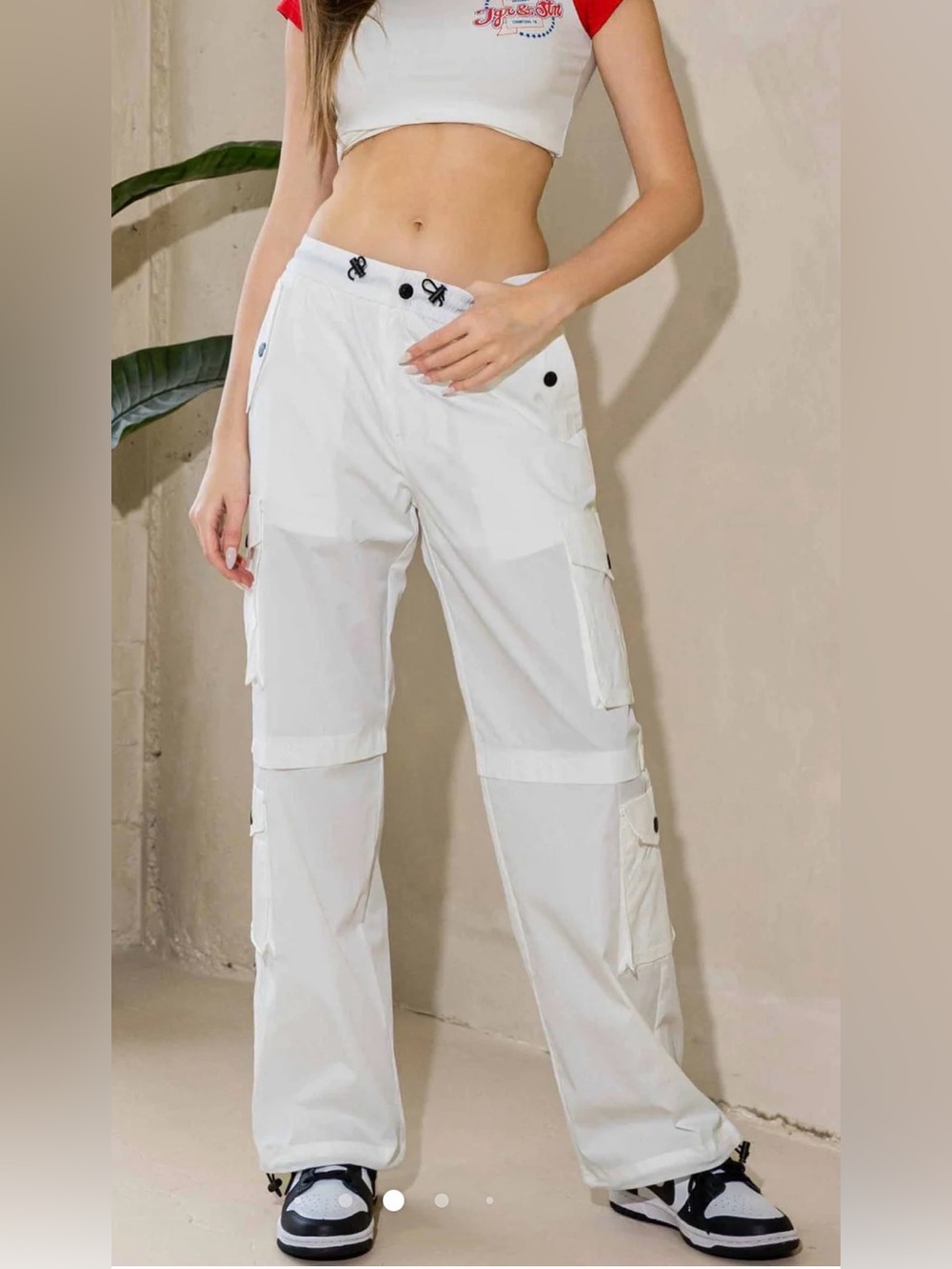 VIBRANT MIU VBRT Haley Cargo Pants S